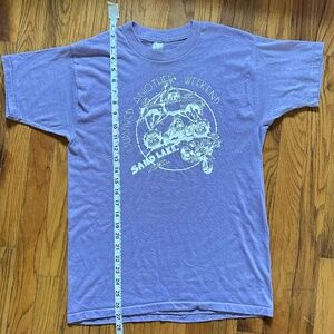 Vintage Purple Lavender T Shirt Sand Lake Oregon